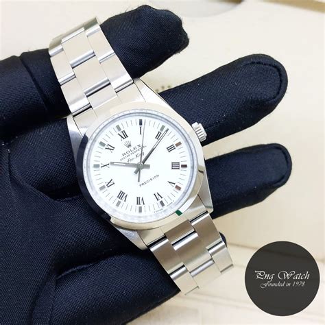 rolex air king discontinued|Rolex Air-King 14000 price.